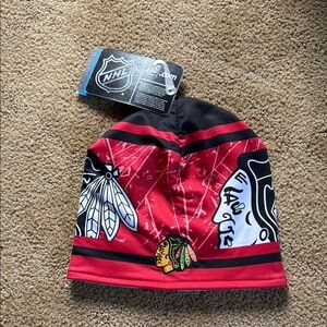 NHL Red and Black Beanie